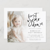 Foto 1. Geburtstag (Vorne/Hinten)