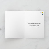 Foto 1. Grandpa-Tageskarte hinzufügen Karte (Innenseite)