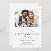 Foto 1. Hochzeitstag Einladung (Vorne/Hinten)