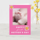 Foto 1 Muttertag hinzufügen Karte (Gelbe Blume)