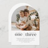 Foto 1. und 3. Arsch Gemeinsamer Geburtstag Einladung (Vorne/Hinten)