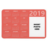 Foto 2019 Kalender - Lachs Magnet (Horizontal)