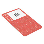 Foto 2019 Kalender - Lachs Magnet (Rechte Seite)