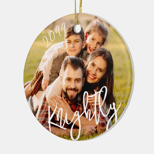 Foto 2022 für benutzerdefinierte moderne Skriptfam Keramik Ornament (Links)