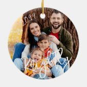 Foto 2022 für benutzerdefinierte moderne Skriptfam Keramik Ornament (Hinten)