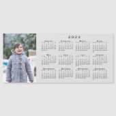 Foto 2023 Kalender auf Gray Magnet hinzufügen (Vorderseite)