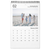 Foto 2023 - Modernes, benutzerdefiniertes Kalender (Feb 2026)