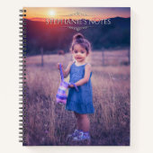 Foto 2024-Kalender hinzufügen | Notebook Notizblock (Vorderseite)