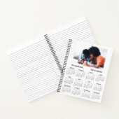 Foto 2024-Kalender hinzufügen | Notebook Notizblock (Innenseite)