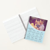 Foto 2024-Kalender hinzufügen | Notebook Notizblock (Innenseite)