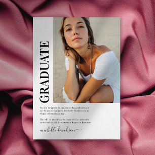 Foto 2025: Ankündigung eines Hochschulabschlusses