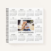 Foto 2025-Kalender hinzufügen | Notizblock (Vorderseite)