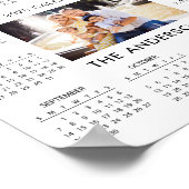 Foto 2025-Kalender hinzufügen | Poster (Ecke)
