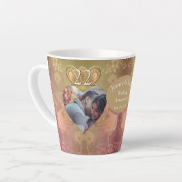 Foto 22. Hochzeit Jahrestag Coppery Claddagh Milchtasse