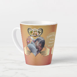 Foto 23. Hochzeitstag Topaz Claddagh Latt Milchtasse