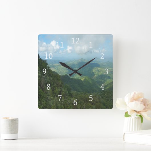 Foto 26 quadratische wanduhr (Zuhause)