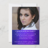 FOTO 2 | Mermaid Ombre Blue Green Party Einladung (Rückseite)