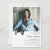 Foto 30. Geburtstagsfeier Einladung (Vorderseite)