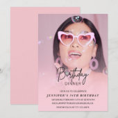 Foto 36. Geburtstagseinladungen Geburtstagsessen Einladung (Vorne/Hinten)