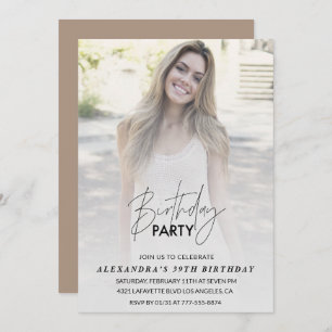 Foto 39. Geburtstagsfeier Einladung