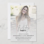 Foto 41. Geburtstagsfeier Einladung (Vorderseite)