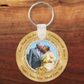 Foto 50. Hochzeitstag Giveaways Favoriten Schlüsselanhänger (Vorderseite)