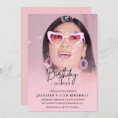 Foto 57. Geburtstagseinladungen Geburtstagsessen Einladung (Vorne/Hinten)