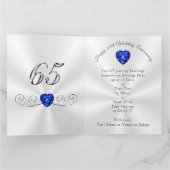 Foto, 65. Hochzeitskarten für Eltern Karte (Innenseite)