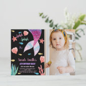 Foto 6. Dark Pink auf der obersten Meerjungfrau Ge Einladung (Stehend Vorderseite)