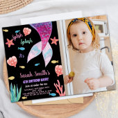 Foto 6. Dark Pink auf der obersten Meerjungfrau Ge Einladung