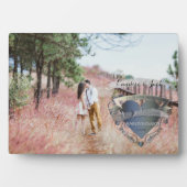 Foto 6. Hochzeit Jubiläum Eisenkerne Emblem Fotoplatte (Vorderseite)