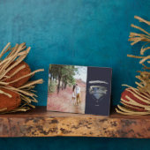 Foto 6. Hochzeit Jubiläum Eisenkerne Emblem Fotoplatte (Seite)