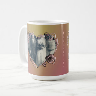 Foto 7. Hochzeitstag Rose Coppery Kaffeetasse