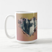 Foto 7. Hochzeitstag Rose Coppery Kaffeetasse (Links)