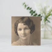 Foto 80. Geburtstagsfeier Einladung (Stehend Vorderseite)