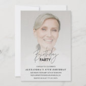 Foto 87. Geburtstagsfeier Einladung (Vorderseite)