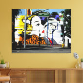 Foto 8 Graffiti in Farbe Leinwanddruck (Insitu (Wohnzimmer))