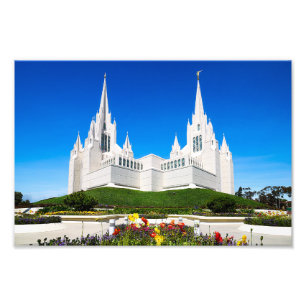 Foto 8X10 von ihm San Diego LDS Tempel