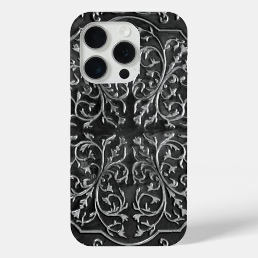 Foto-Abbildung für Kupfermetalarbeit Scroll Design Case-Mate iPhone Hülle (Rückseite)