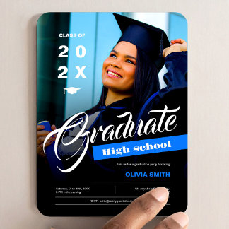 Foto Abitur-Ankündigung Magnet