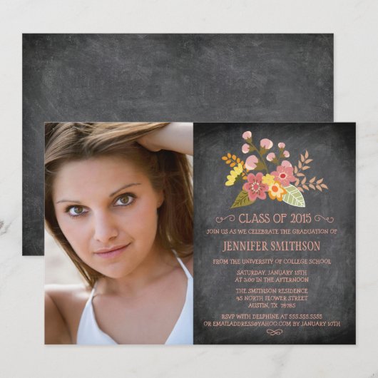 Foto-Abschluss 2015 Einladung (Vorne/Hinten)