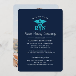 Foto Abschluss 2024: Zeremonie der Krankenpflege Einladung