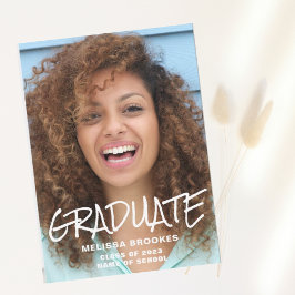 Foto Abschluss Ankündigung