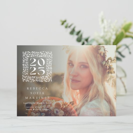 Foto-Abschluss Ankündigung (Stehend Vorderseite)