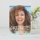 Foto Abschluss Ankündigung (Stehend Vorderseite)