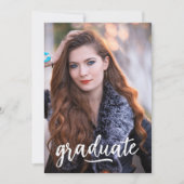 Foto Abschluss Ankündigung / Einladung (Vorderseite)