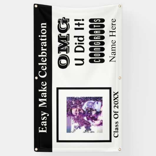 Foto Abschluss Banner (Vertikal)