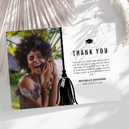 Foto Abschluss Danke Karte