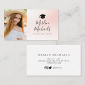 Foto-Abschluss-Einführungskarte Visitenkarte (Vorne/Hinten)