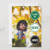 Foto-Abschluss Einladung (Vorderseite)